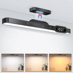 Rechargeable LED Light Bar 5W 120 LEDs 3-Color 5-Brightness Magnetic USB 2500mAh 300mm