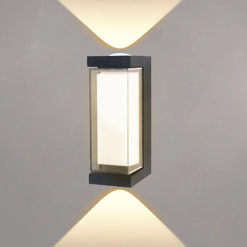 IP65 Waterproof LED Up Down Wall Light 10W Indoor Outdoor Sconce AC85-265V