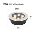 IP67 LED Underground Ground Light 2W 6W 10W 12W 18W SMD 3030 Stainless Steel Die Cast Aluminum 30 Degree AC 85-265V or DC 12-24V Warm White Cool White