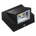 IP65 Waterproof Outdoor LED Wall Light 5W Aluminum Black 85-265V Garden Balcony Sconce