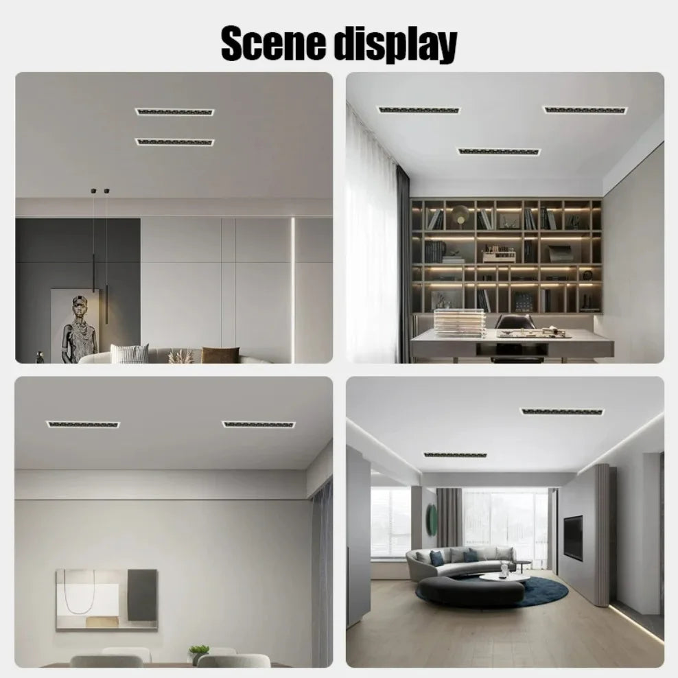 Modern Rectangle LED Ceiling Downlight Recessed Light