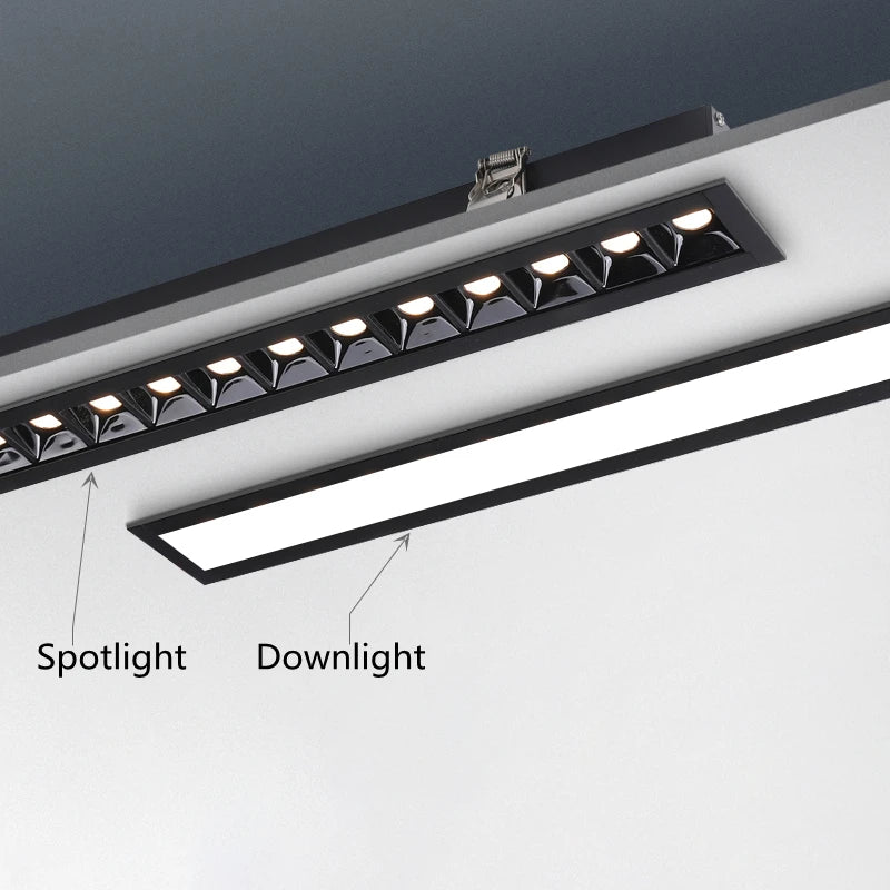 Dimmable Epistar COB LED Recessed Downlight 10W-40W CRI 90+ 24° 30° 45° AC 85-265V