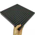 P16 DIP RGB LED Module Panel 256x256mm IP65 Outdoor Video Wall Display 35W 7500 cd/m2 HUB75 Static Scan 16x16 Pixels