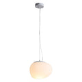 Irregular Glass Ball Pendant Light 4 Sizes E27 G9 Milky 3-CCT AC 110-240V Adjustable Cord
