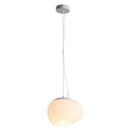 Irregular Glass Ball Pendant Light 4 Sizes E27 G9 Milky 3-CCT AC 110-240V Adjustable Cord