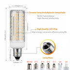 9W Dimmable LED Corn Bulb 102 SMD2835 850lm CRI 80+ 360° AC 110-220V G9 E12 E17 BA15D