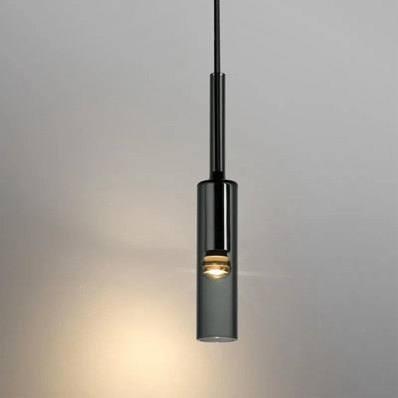 Modern Iron Glass E26/E27 Pendant Light Black 1.5m Cord AC 90-260V Living Room Bedroom