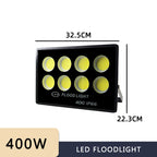 IP66 LED Flood Light 100W 200W 300W 400W 500W AC 110-240V Outdoor Wall Street Spotlight