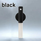 USB Rechargeable Magnetic LED Wall Lamp Motion Sensor 3 Modes 3 Color Temperatures Dimmable ABS Wood Grain Black Dark White Indoor