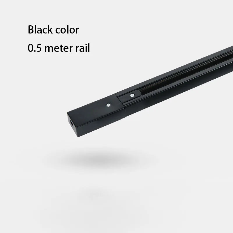 Industrial LED Track Light Set 3-4 Lights Brushed Nickel Aluminum AC 110-240V 5-Year Warranty