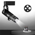 COB LED Spotlight 5W 7W 10W 12W 15W 20W 15-20° 3-CCT Track or Surface Mount AC 85-265V
