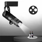 COB LED Spotlight 5W 7W 10W 12W 15W 20W 15-20° 3-CCT Track or Surface Mount AC 85-265V