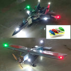 ZMR RC Navigation LED Light 4 Modes Rechargeable Li-Po 85mAh 5g 47mm Airplane Drone