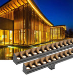 6W-36W RGB LED Wall Washer Flood Light IP65 DC 24V AC 85-265V Aluminum Architectural Contour