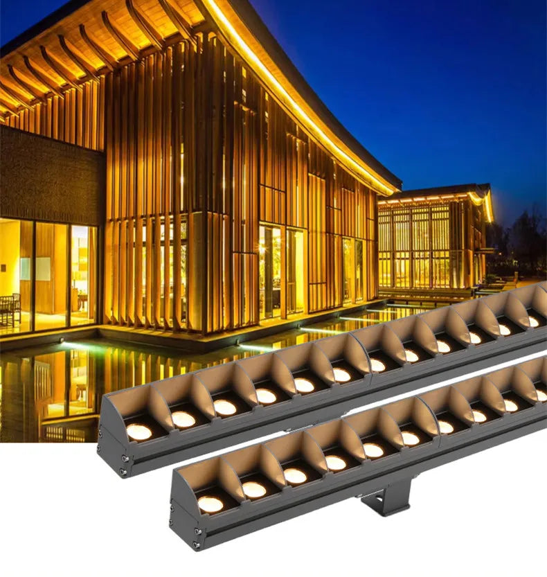 6W-36W RGB LED Wall Washer Flood Light IP65 DC 24V AC 85-265V Aluminum Architectural Contour