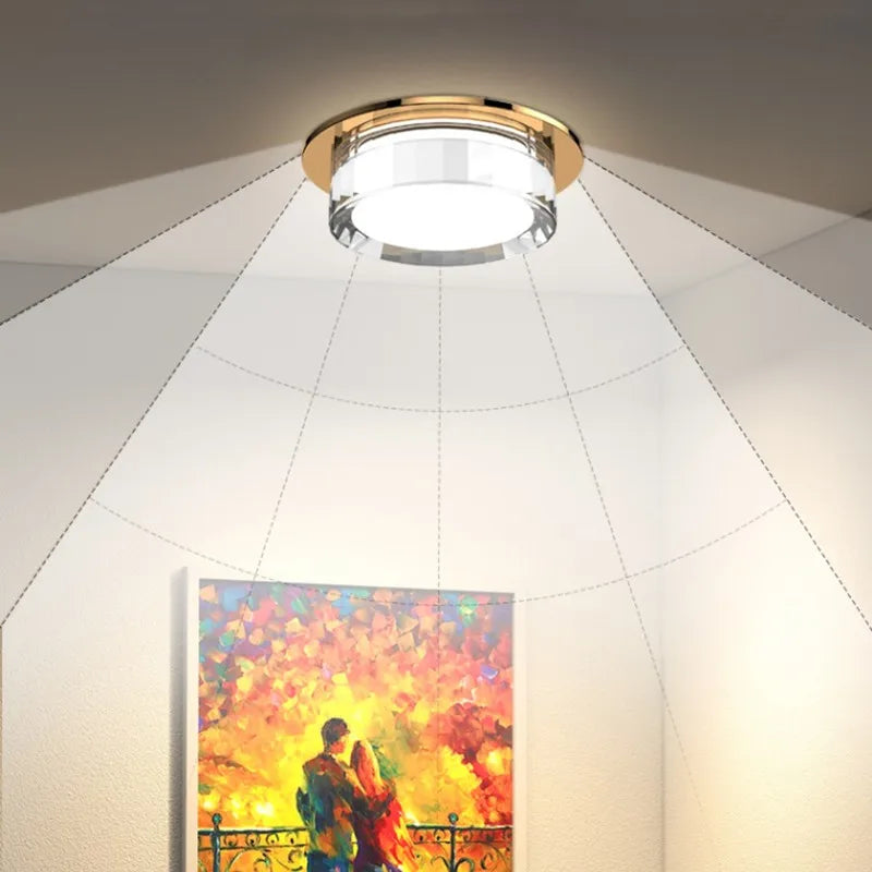 Led Downlight Ceiling Spot Lamp 5W 7W 9W 12W Dimmable AC110V 220V Recessed Indoor Lighting Living Room Bedroom