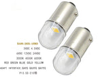 BA9S BAX9S BAY9S LED Indicator Bulb 0.5W 1.2W 6V 12V 24V SMD 2835 100lm 25x10mm Warm White Natural White Cool White Red Green Blue Gold 10 Pack