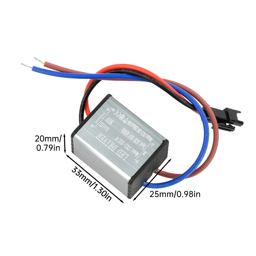 IP68 LED Waterproof Driver 250mA 1-24W AC 85-265V DC 3-80V Isolated SM Terminal Outdoor