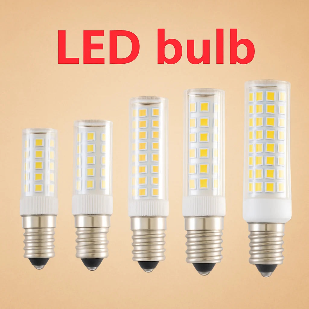 E14 LED Corn Bulb 7W 9W 12W 15W 18W SMD2835 360-Degree 500-1500lm AC 200-240V Non-Dimmable