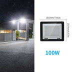 LED Flood Light 10W 20W 30W 50W 100W 150W 200W 300W IP66 Waterproof AC 110-220V