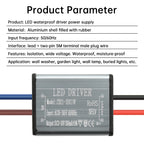 IP68 LED Waterproof Driver 250mA 1-24W AC 85-265V DC 3-80V Isolated SM Terminal Outdoor