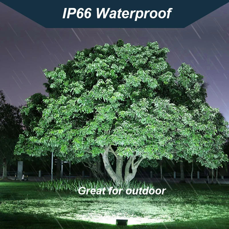 LED Flood Light 10W 20W 30W 50W 70W 100W 200W IP66 180° Cool White AC 110-240V Aluminum