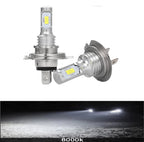 H4 H7 H8 H9 H11 9005 9006 LED Headlight Bulb 3570 CSP 20000lm 80W IP68 DC 12-24V 2-Pack