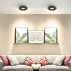 Dimmable COB LED Recessed Downlight 360 Degree Rotating 5W 7W 9W 12W Aluminum Knob Switch AC 85-265V Indoor Ceiling Spot