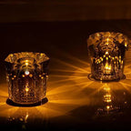 Crystal LED Rechargeable Table Lamp Touch Switch 3 Brightness Modes Type C USB 5V Warm White Bedroom Bedside Bar