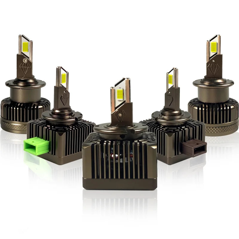 D1S D2S D3S D4S D5S D8S LED Headlight Bulb 110W 6500K E-Mark CE DC 12V HID Replacement