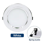 LED Recessed Downlight 5W 9W 12W 15W 18W Epistar DC12V DC24V AC110-220V White Silver Gold
