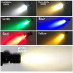 Mini Surface-Mounted LED Spotlight 1W 3W Bridgelux 30° Dimmable DC12-24V AC100-240V