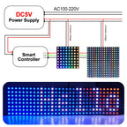WS2812B LED Matrix Panel 8x8 8x32 16x16 DC 5V Individually Addressable SMD 5050 RGB Full Color 120 Degree IP30 Flexible PCB Pixel Display Module