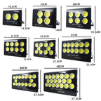 IP66 LED Flood Light 100W 200W 300W 400W 500W AC 110-240V Outdoor Wall Street Spotlight