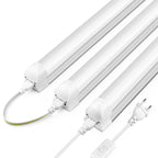 T8 LED Bar Tube Light 25W 50cm 270-Degree SMD2835 Cabinet Kitchen Showcase 110-220V 1-6 Pack