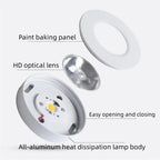Ultra Thin Surface Mounted LED Downlight 7W 9W 12W 15W 18W 20W Polished Aluminum Knob Switch AC 90-260V Indoor Ceiling Light