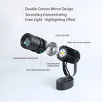 COB LED Track Spotlight 15-20° 90-100lm/W 3-CCT Touch Dimmable AC 85-265V L180mm Surface Mount