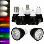 Dimmable LED Spotlight 9W 12W 15W E26 E14 GU10 MR16 B22 CRI 80+ 120° AC 85-265V