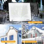 LED Flood Light 20W 30W 50W 100W 150W 200W 300W IP66 AC 100-130V 175-265V Warm Neutral Cool