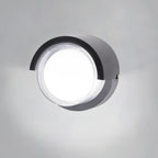 IP65 LED Outdoor Wall Lamp 5W 6W AC 85-265V 5.78 x 3.93 x 3.14 inch ABS Moisture Resistant Contemporary Porch Balcony Garden Black