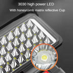 LED Work Light 3 4 5 8 Inch Rotating Cordless 3030 LED Aluminum Dewalt 18V Battery