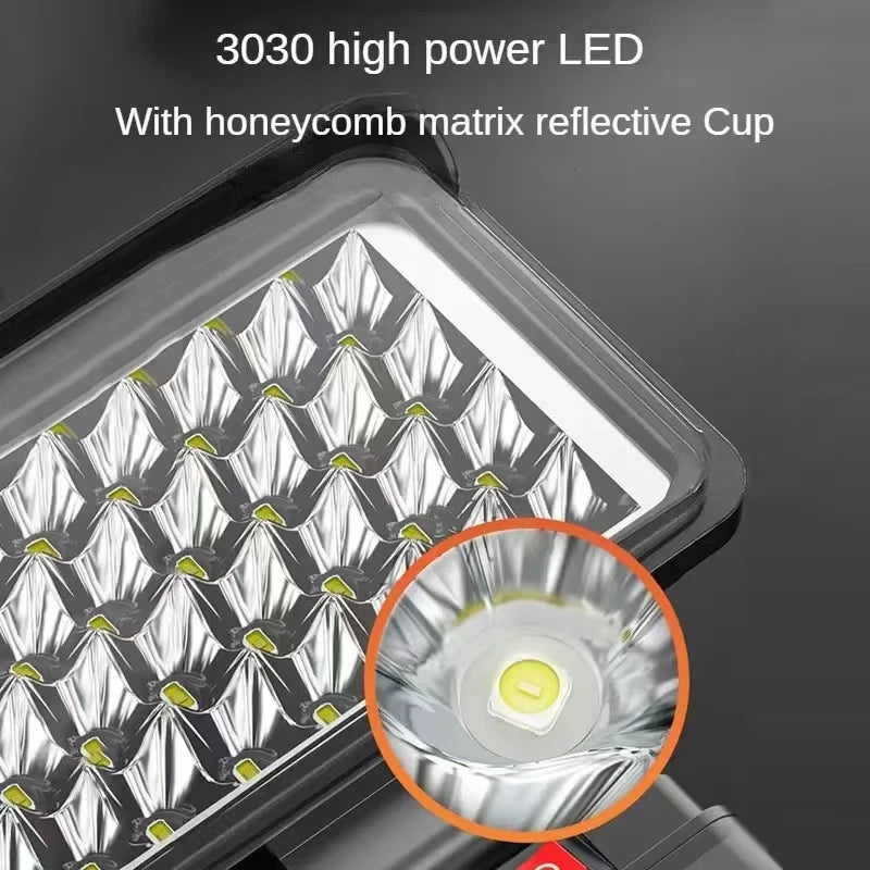 LED Work Light 3 4 5 8 Inch Rotating Cordless 3030 LED Aluminum Dewalt 18V Battery