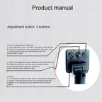 IP65 PIR Motion Sensor Switch AC 85-265V 160 Degree 6 to 8 Meter Detection Range Adjustable Sensitivity Timer Day Night Mode ABS Panel Mount