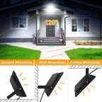 IP66 PIR Motion Sensor LED Flood Light 20W 30W 50W 70W 100W 150W 200W 300W Die Cast Aluminum 120 Degree AC 100-130V or 175-265V Garden