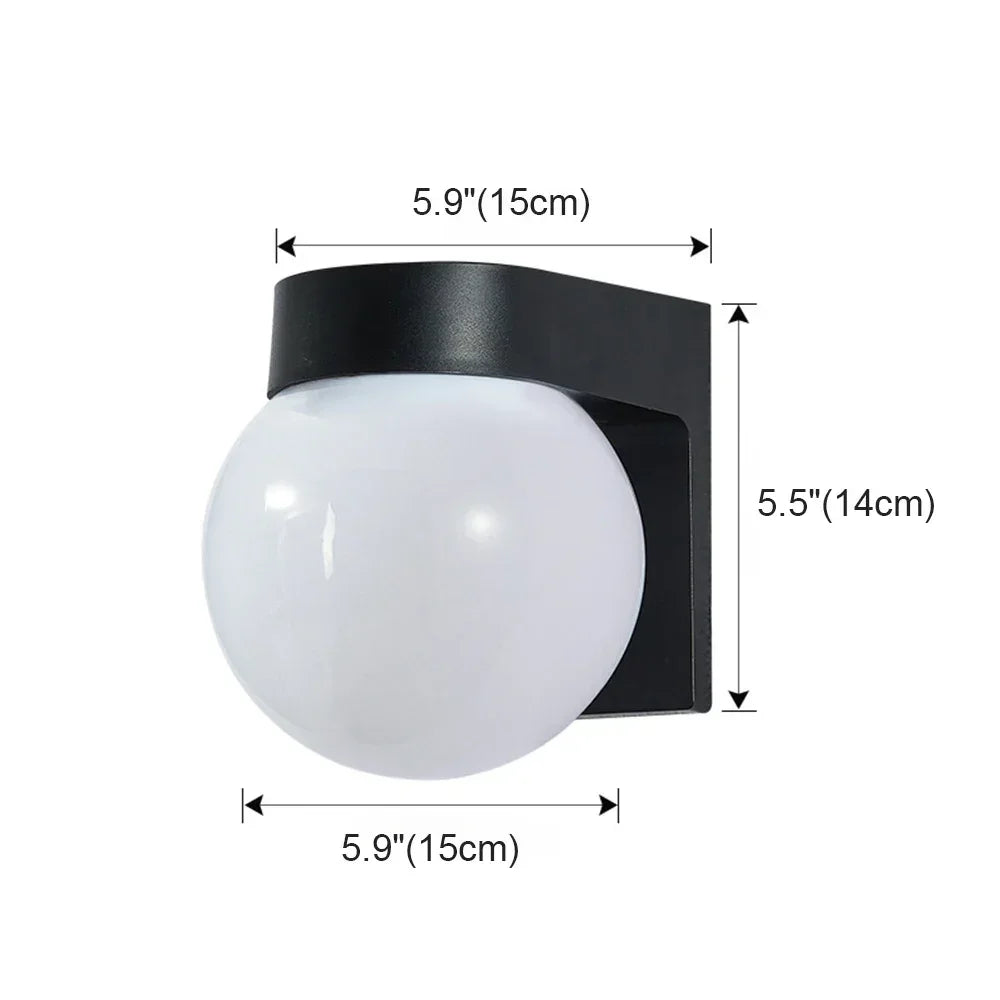 15W 20W 30W IP65 LED Outdoor Wall Lamp No Sensor Surface Mounted AC 85-265V Porch Garden