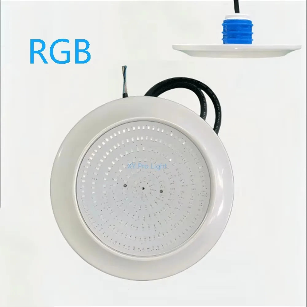 IP68 RGB LED Swimming Pool Light 18W 25W Wall Mounted Underwater Lamp AC DC 12V Remote and Bluetooth App Control Fresh and Salt Water