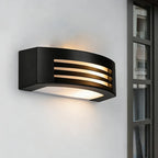 IP65 LED Outdoor Wall Lamp E26 60W Max Die Cast Aluminum Frosted Up and Down 290 x 120 x 115mm AC 85-265V Porch Garden Villa 2 Pack