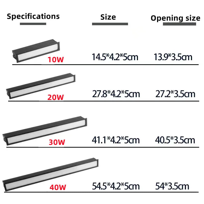Dimmable Epistar COB LED Recessed Downlight 10W-40W CRI 90+ 24° 30° 45° AC 85-265V
