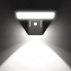 Solar LED Security Flood Light 90 SMD2835 LEDs PIR Motion Sensor IP65 Waterproof 4 Modes 2600mAh ABS Porch Yard Garden Wall Light