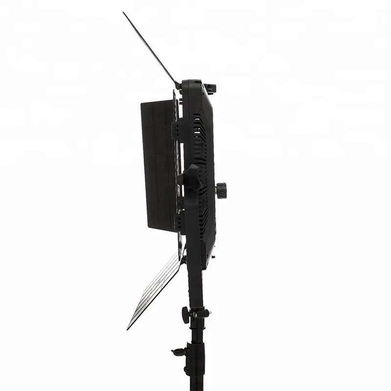 120W LED Video Studio Light CRI 95+ 5600K 6800 LUX Knob Dimmer AC 100-240V DC 12-18V